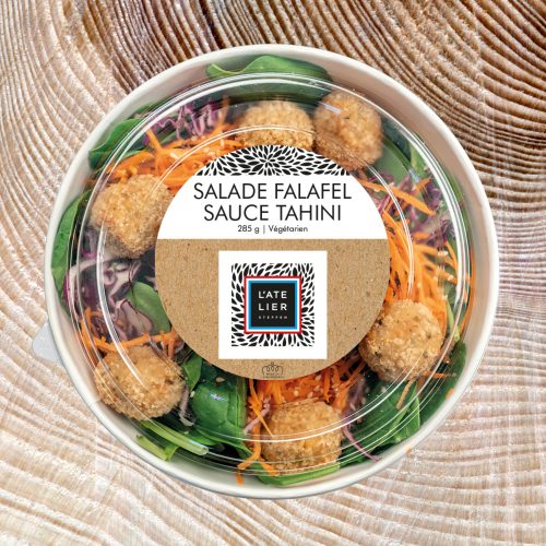 Salade Falafel sauce tahini