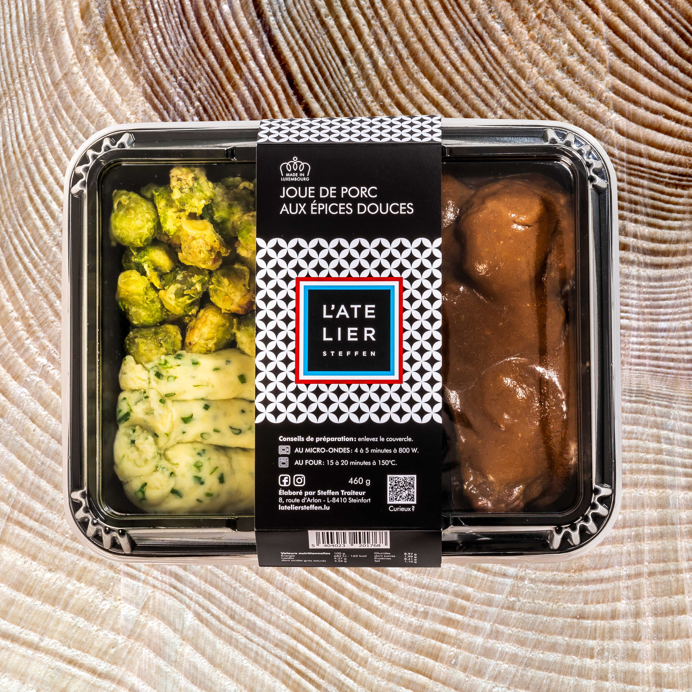 Joue de porc aux épices douces
