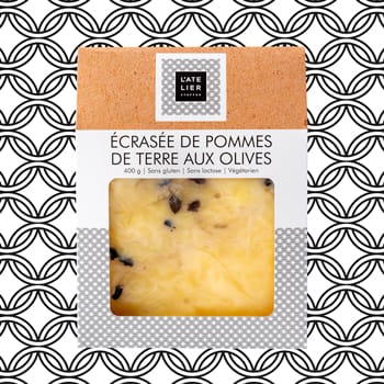 Écrasée de pommes de terre aux olives