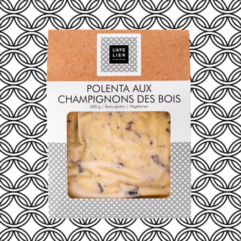 Polenta aux champignons des bois