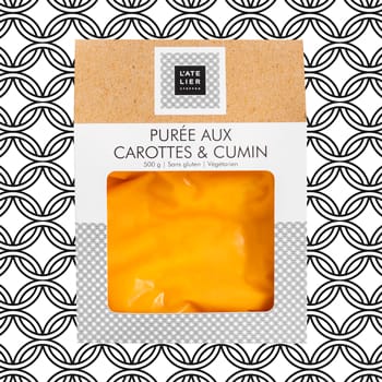 Purée aux carottes et cumin