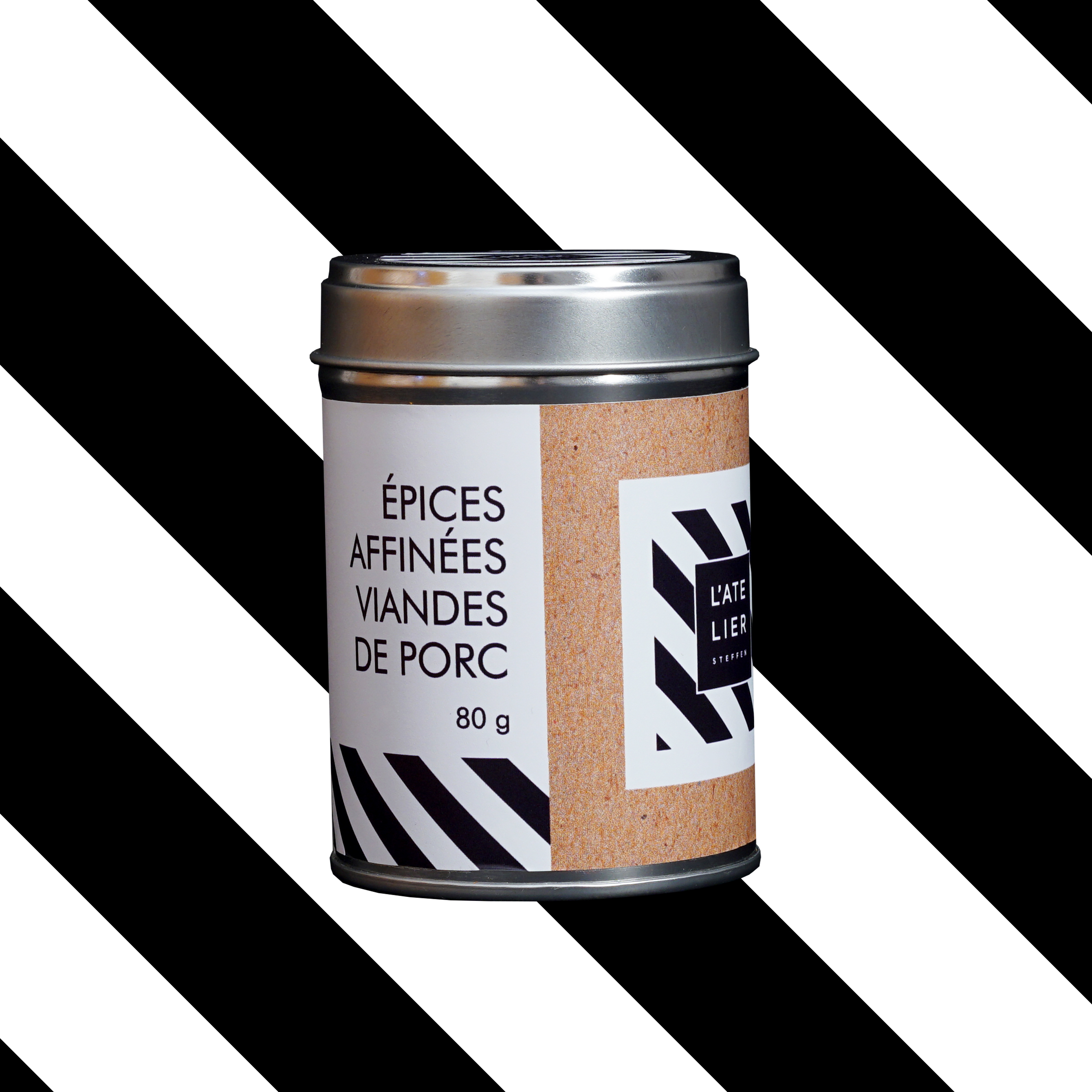 Épices affinées viandes de porc