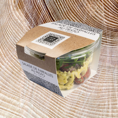 Salade de farfalles au pesto