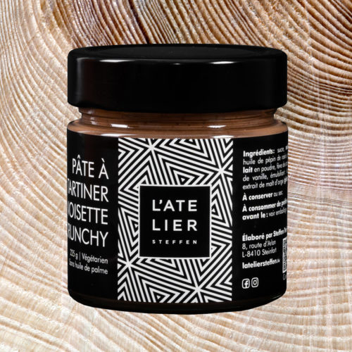 Pâte à tartiner noisette crunchy