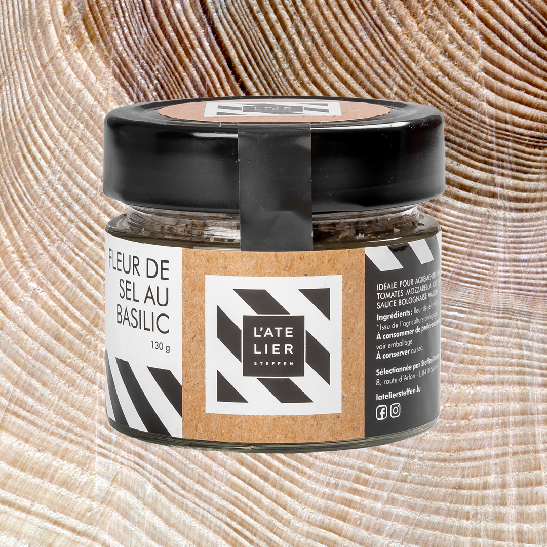 Fleur de sel au basilic