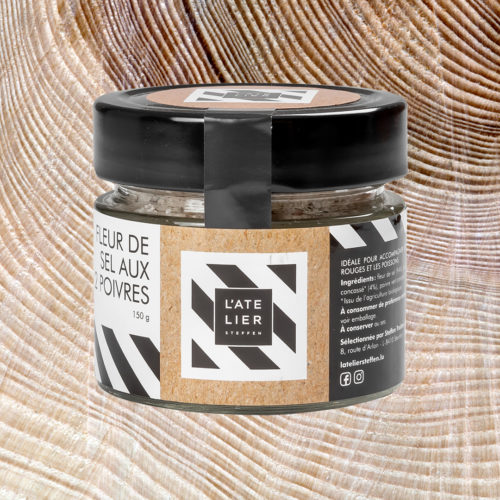 FLEUR DE SEL aux  2 poivres