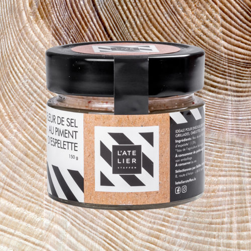 FLEUR DE SEL  au piment  d’espelette