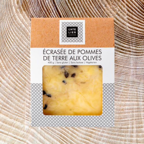 Écrasée de pommes de terre aux olives