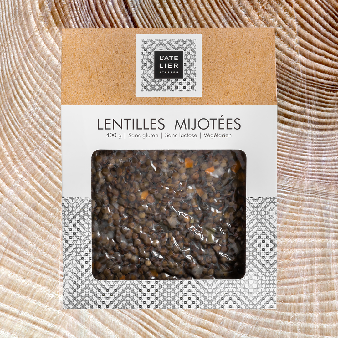 Lentilles mijotées