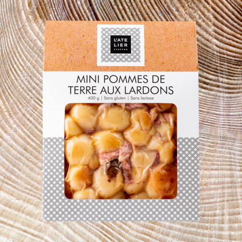 Mini pomme de terre aux lardons