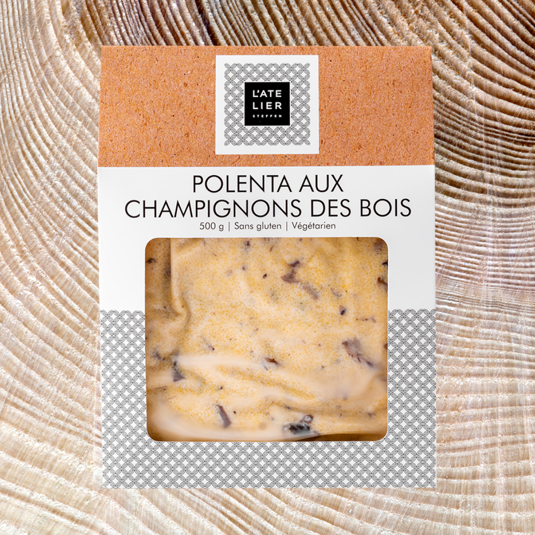 Polenta aux champignons des bois
