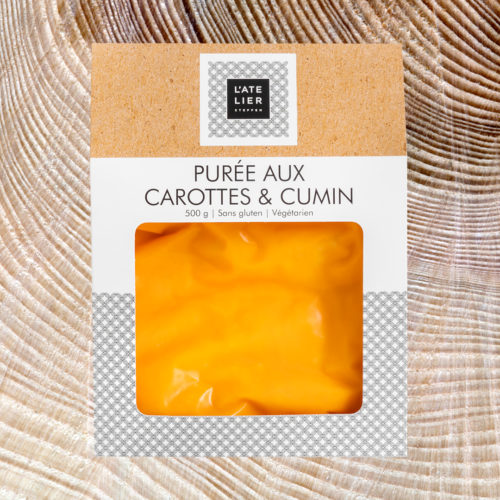 Purée aux carottes et cumin