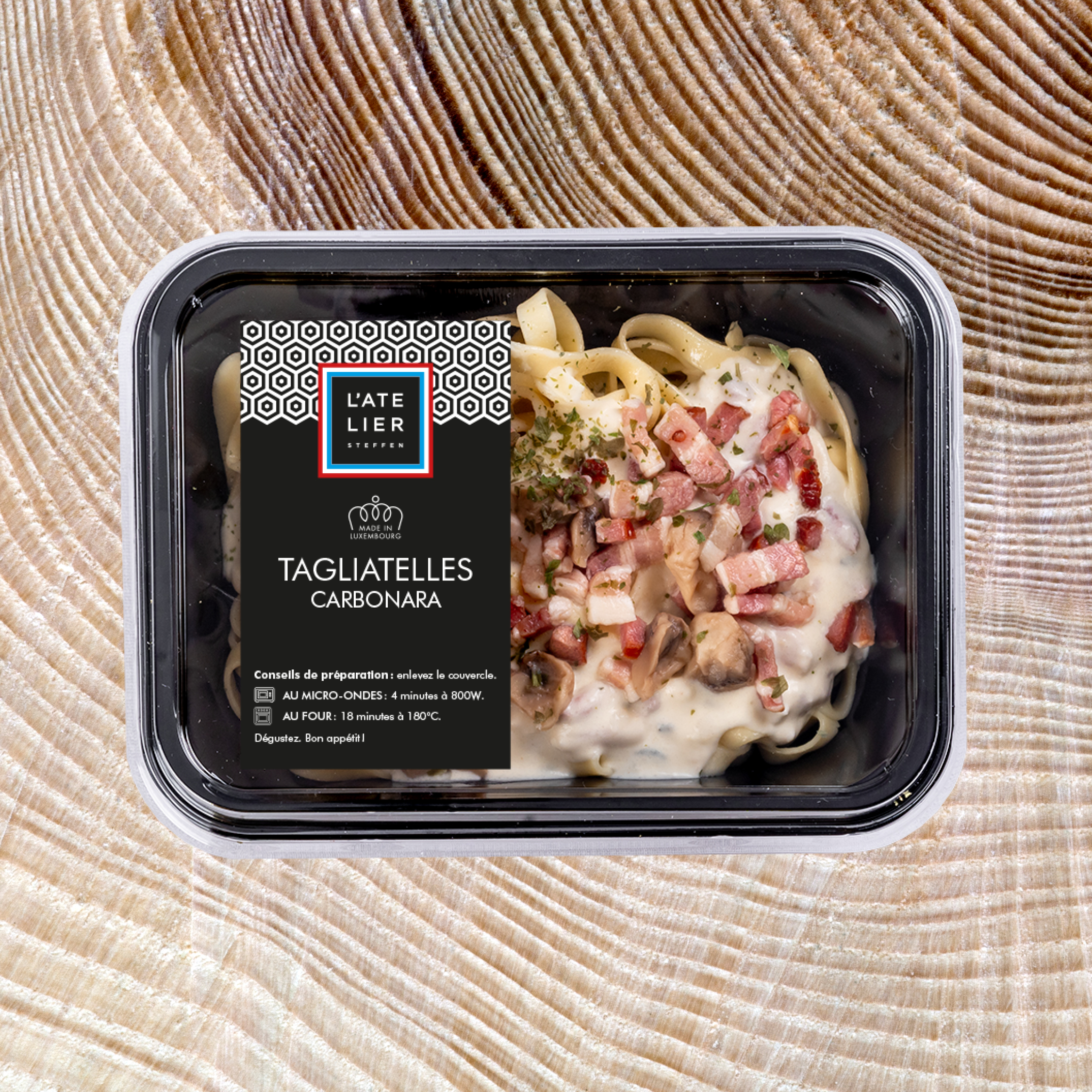 Tagliatelles  carbonara