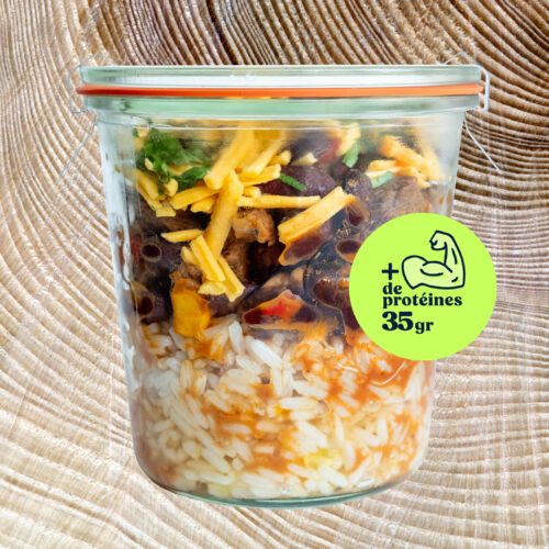 Chili sin carne con proteinas