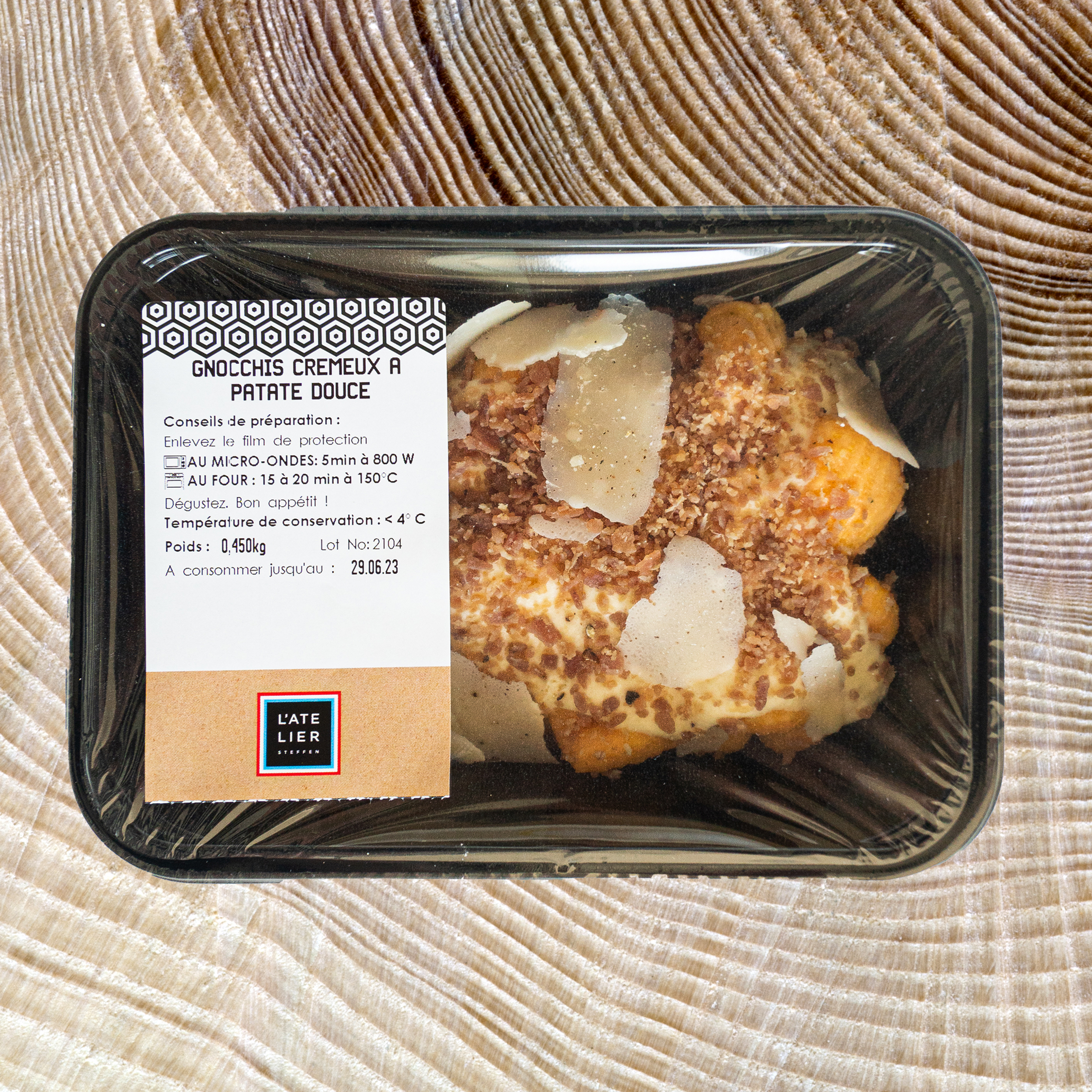 Gnocchis crémeux à la patate douce